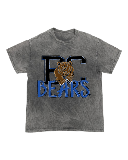 BC Bears Mineral Wash YOUTH & ADULT